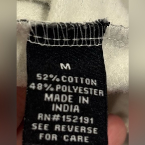 Blind Rooster Graphic Wraparound Crewneck Sweatshirt Sugar Swizzle Kanji Medium - Picture 7 of 7